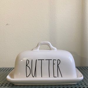 Rae Dunn Ceramic BUTTER dish